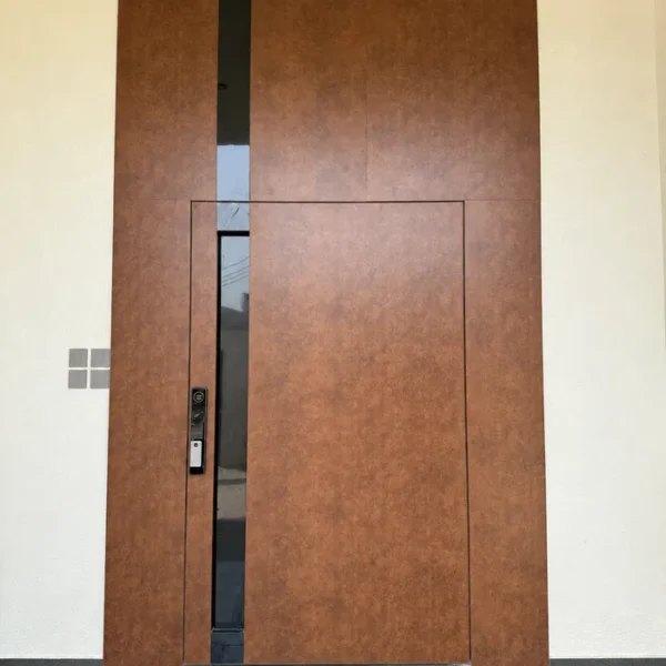 Aluminium Cladding Main Entrance Door