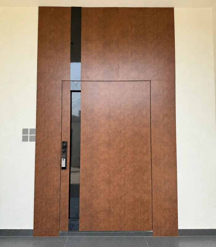 Aluminium Cladding Main Entrance Door
