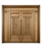 Aluminium Cladding Majlis Entrance Door