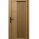 Aluminium Cladding Pedestrian Entrance Gate