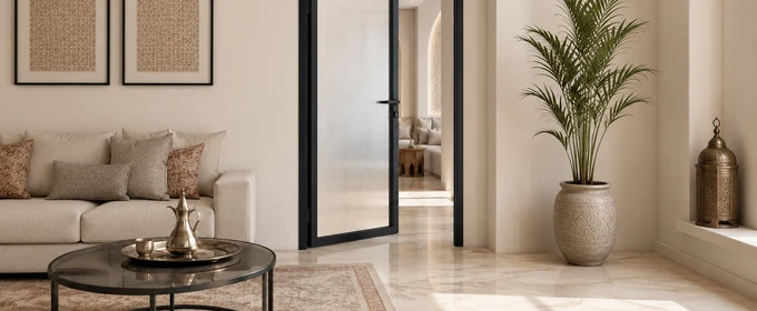 Aluminium Interior Door