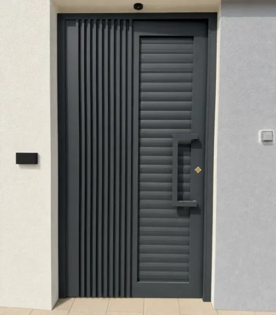 Aluminium Pedestrian Entrance Gate