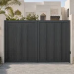 Aluminium Swing Driveway Gate