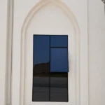 Curtain Wall Window with Single Top-Hung Vent