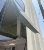 Curtain Wall Window with Single Top-Hung Vent