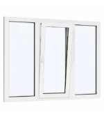 ⁦UPVC Window with Center Tilt-and-Turn Sash⁩ - الصورة ⁦2⁩