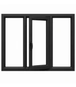 ⁦UPVC Window with Center Tilt-and-Turn Sash⁩ - الصورة ⁦3⁩