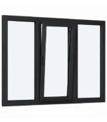 ⁦UPVC Window with Center Tilt-and-Turn Sash⁩ - الصورة ⁦4⁩