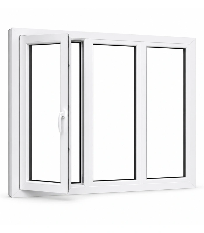UPVC-Window-with-Left-Tilt-and-Turn-Sash-1 UPVC Window with Left Tilt-and-Turn Sash - Image 1