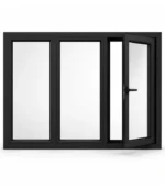 ⁦UPVC Window with Right Tilt-and-Turn Sash⁩ - الصورة ⁦3⁩