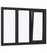 ⁦UPVC Window with Right Tilt-and-Turn Sash⁩ - الصورة ⁦4⁩