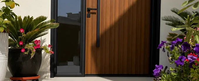 Wood-Look-Aluminium-Cladding-Main-Entrance-Door
